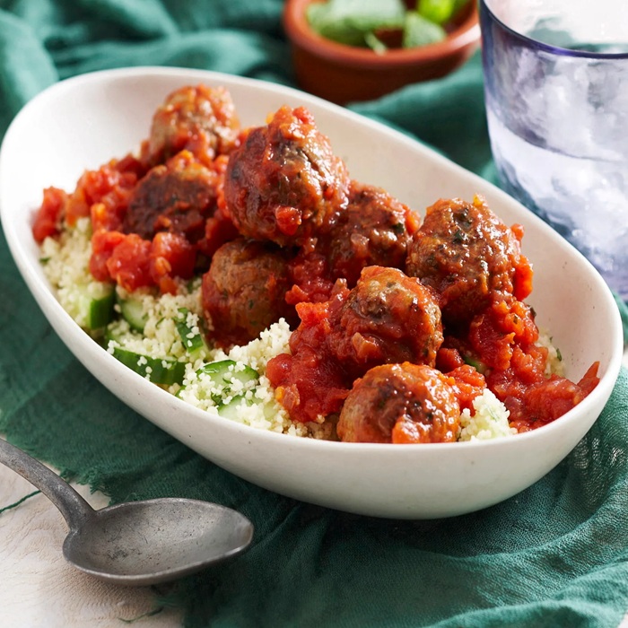 Фрикадельки из баранины с курагой