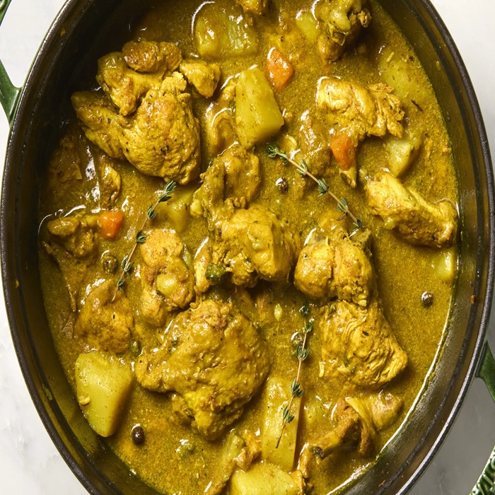Ямайская карри-курица