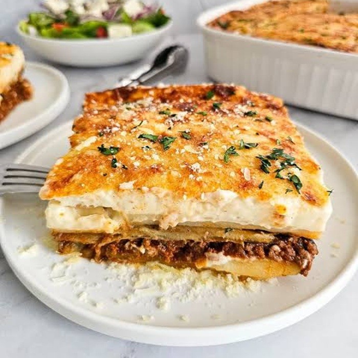 Рецепт картофельной мусаки